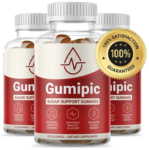 Three jars of Gumipic gummies